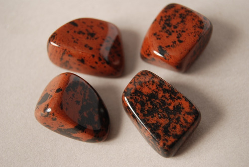 Imagen 2 de 2 de Piedra Mineral Obsidiana Mahogany Nro. 2