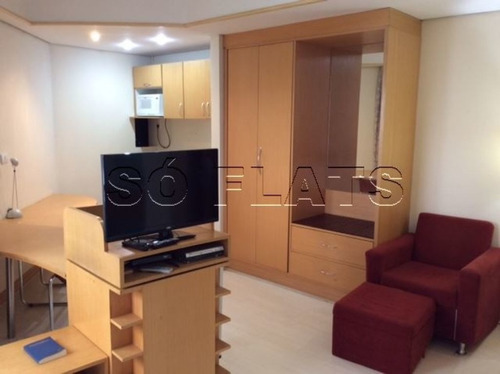 Imagem 3 de 15 de Maravilhoso Flat Em Uma Excelente Oportunidade, Tsue Bienal. - Sf24651