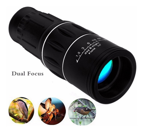 Imagen 2 de 10 de Monocular 16x52 Compacto Definicion Alcance Lentes Hd Pro