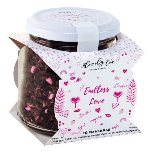 Te En Hebras Sin Teina Endless Love Lovely Tea Frasco 80gr