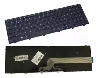 Teclado Dell Inspiron 15-3000 0ttrtv V147225ar Pk1313g2a32 Cor Preto