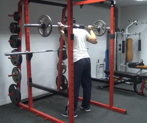 Imagen 10 de 10 de Rack Squat Premium Soporte Sentadilla Y Pecho Gym (nuevo)