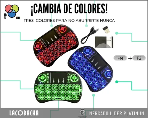 Mini Teclado Wireless Smart Tv Netmak Nm kb980