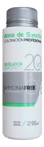  Oxidante Revelador Sin Amoniaco Anna De Sanctis 20 Vol 90ml