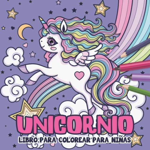 Libro : Unicornio Libro Para Colorear Para Niñas Unicorni 