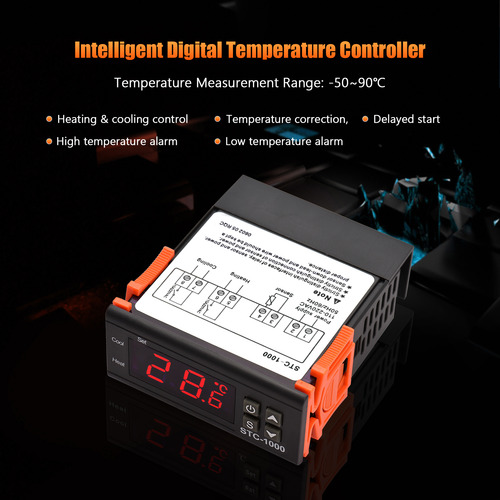 Controlador De Temperatura Stc-1000 Digital E Inteligente