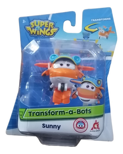 Super Wings Transform A Bot 6 Figuras Pack Dizzy Astra Leo