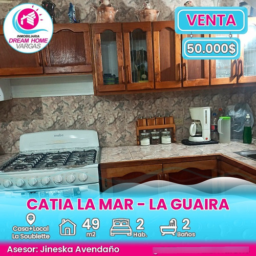  Casa En Venta La Soublette, Catia La Mar  La Guaira