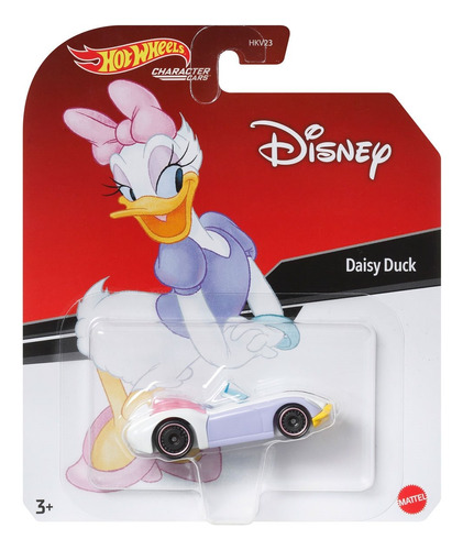 Daisy Duck Disney Hot Wheels Character Cars