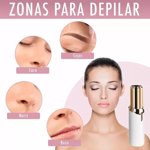 COMBO Depiladora de Cejas + Depilador Facial Portatil Mujer