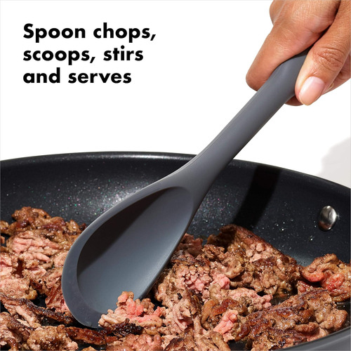Oxo Good Grips Juego De Utensilios De Silicona De 2 Pieza...
