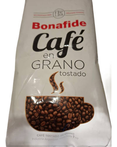 Cafe Tostado En Grano Bonafide Blanco Espresso 4kg