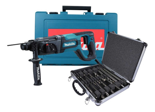 Martillo Sds Plus 780w Makita Hr2475 + Brocas Y Cinceles