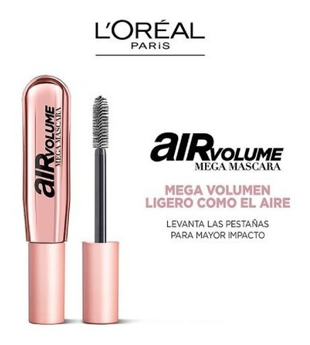 Imagen 3 de 5 de Máscara De Pestañas Mega Volume Air Loreal Paris