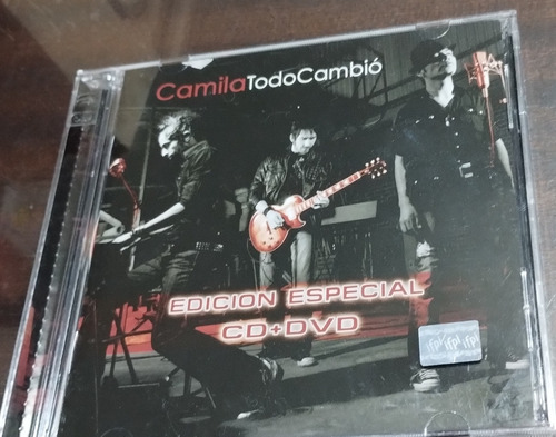 Camila Cd + Dvd Todo Cambio Edición Especial Oleer Descrip