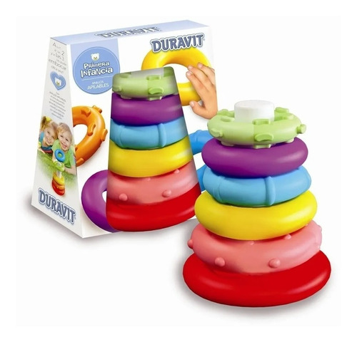 Imagen 1 de 4 de Duravit Piramide Anillos Apilables 1 A 4 Años E.full