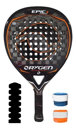 Paleta Orygen - Epic 3 Xtreme + 2 Cubre Grip + Protector