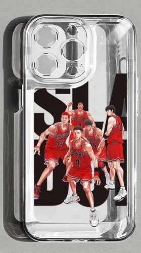 Carcasa Silicona Transparente Slam Dunk Para iPhone