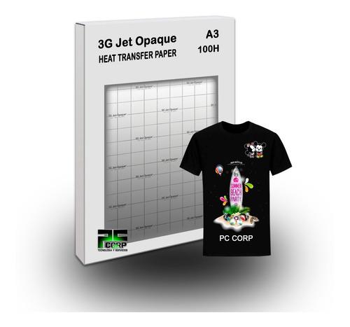 Papel Transfer Para Telas Oscuras 3g-jet Opaque Oferta