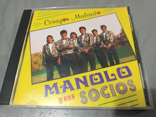 Manolo Y Sus Socios Corazón Malvado ( Cd )