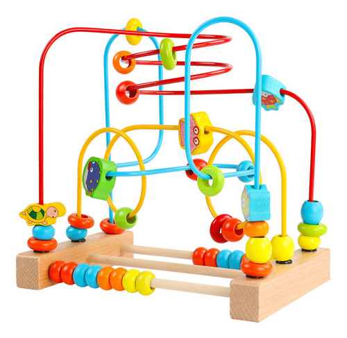 Timy First Bead Maze Roller Coaster - Juguete Educativo De .