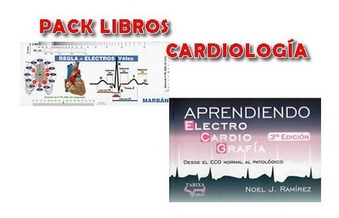 Pack Cardiologia Velez Regla Electros.y Ramirez Ecg Nuevo