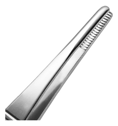 Uxcell 1 Pcs Tweezers Rectas De Acero Inoxidable De 5 Pulgad