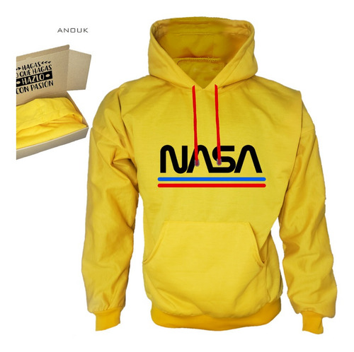 Buzo/hodie Personalizado La Nasa Estampado Unisex Y Niños