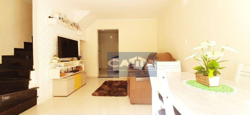 Imagem 1 de 24 de Sobrado Com 2 Dormitórios À Venda, 56 M² Por R$ 250.000,00 - Vila Carmosina - São Paulo/sp - So15411