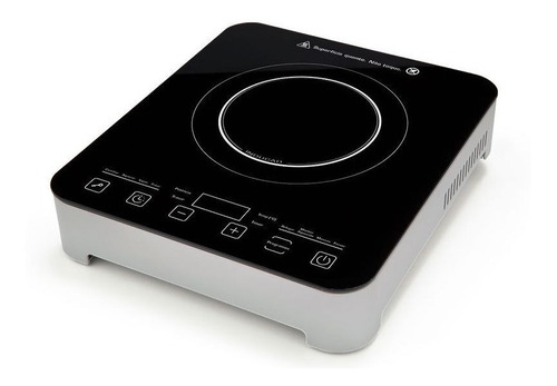 Fogão cooktop elétrica Polishop TC-HC14B preto 127V