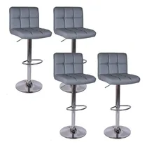 Comprar Banquetas Altas Bar Desayunador Taburete Barra Set X4
