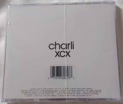 Cd Lacrado Charli Xcx Brat And It's The Same But There's