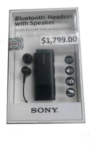 Audífonos Inalámbricos Bluetooth Sony Sbh56 Plata O Negro