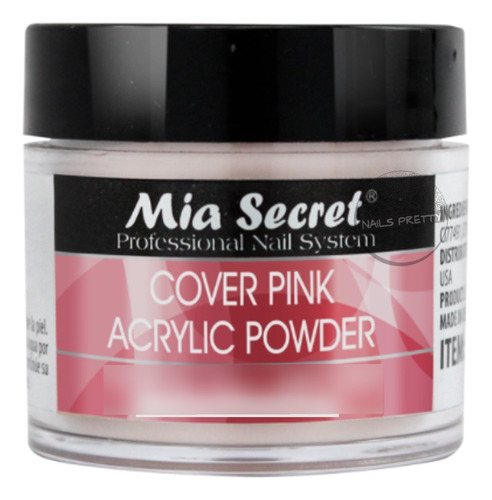 Mia Secret Polvo Acrilico Cover Pink 30gr Esculpidas