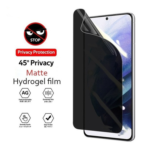 Mica Hidrogel Antiespia Mate Protector Samsung A54 5g