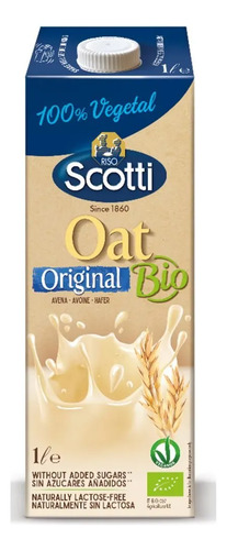 Bebida De Avena Organica Scotti 1 Lt. Agronewen