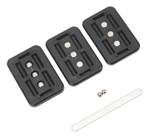 Brinquedo Fidget Portátil Magnetic Push Slider Abs Edc De 3