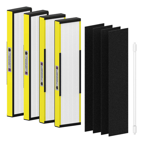 Filtro De Repuesto Flt5000 True Hepa C Con 1 Uv-c Re, Paq...