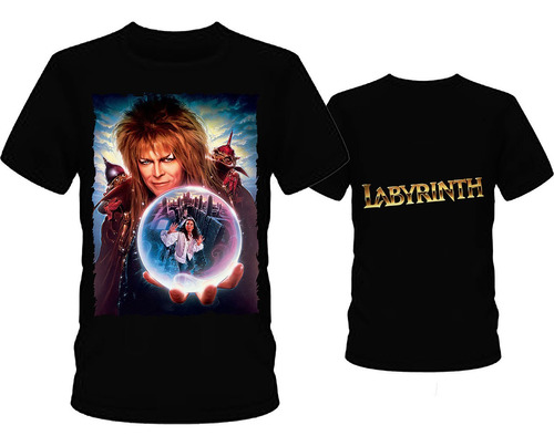 Remera Dtg - Labyrinth 02-d - Doble Estampa