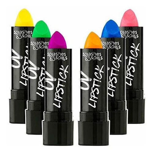 Barra Labial Uv Con 6 Colores - 3.7g