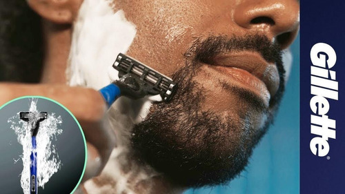 Aparelho De Barbear Masculino Gillette Mach3 Sensitive-acqua