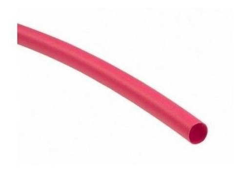 Termocontráctil Termoencogible Rojo Para Cables 5mm  1,50 Mt