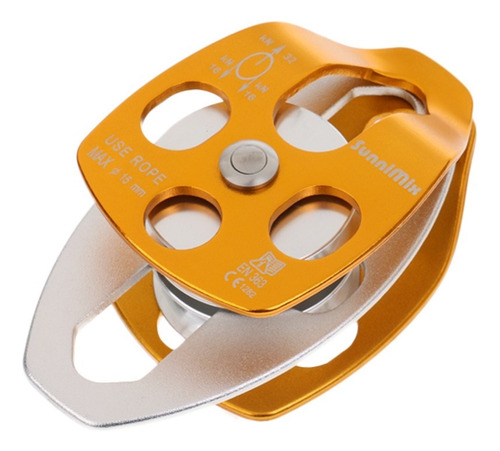 . 32kn Doble Polea For Cuerda Rescate Árboles Escalada En