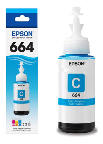 Epson Botella Cyan T664220 T664 Ppct