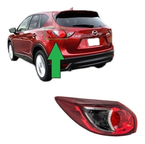 Farol Trasero Exterior Izquierdo Mazda Cx5 2013 Al 2015