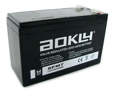 Bateria Recargable 12v7ah / C20 Agm Aokl4 15,1x 6,5x9,4 Cm