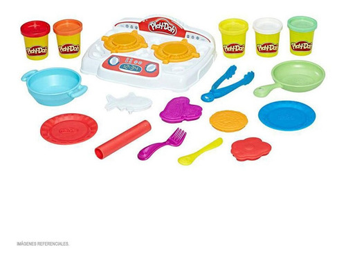 Play-doh Kitchen Creaciones A La Sartén Con Sonidos Reales