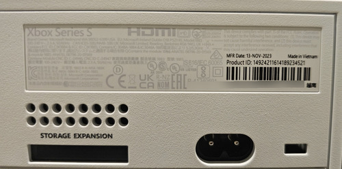 Consola Xbox Series S 512gb Color Blanco (Usado)