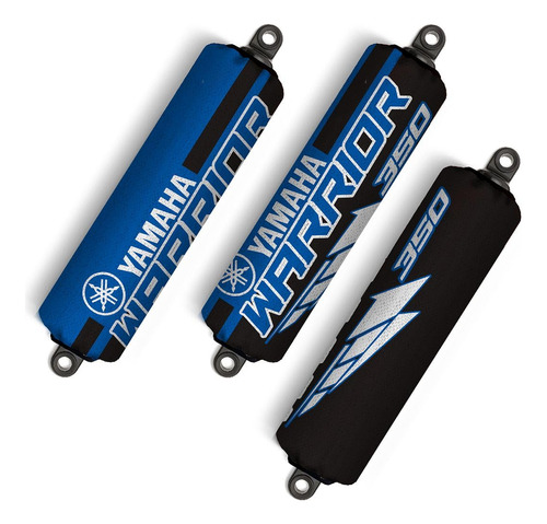 Vps Cubierta Choque Para Yamaha Warrior Yfm 350 Juego 3 Azul