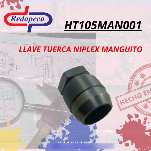 Llave Tuerca Niplex Manguito 7w8120 Cod. Ht105man001